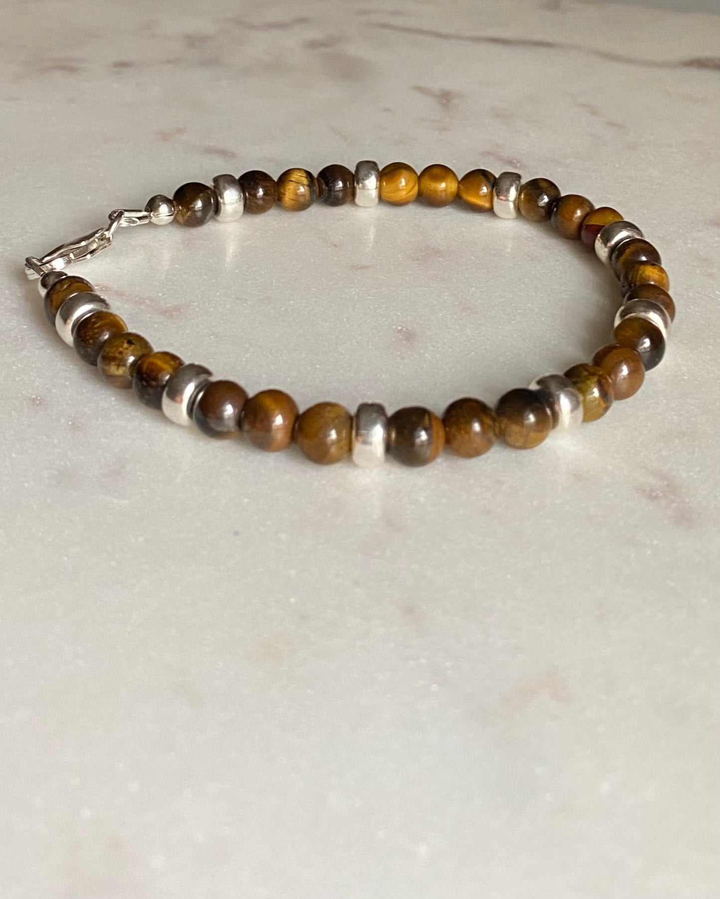 Bracelet, tiger's eye